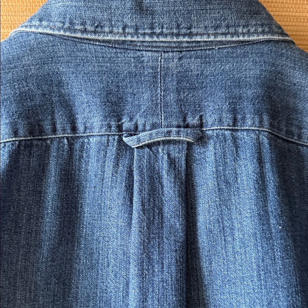 Todd Snyder Indigo Button Down Shirt - Picture 10 of 12